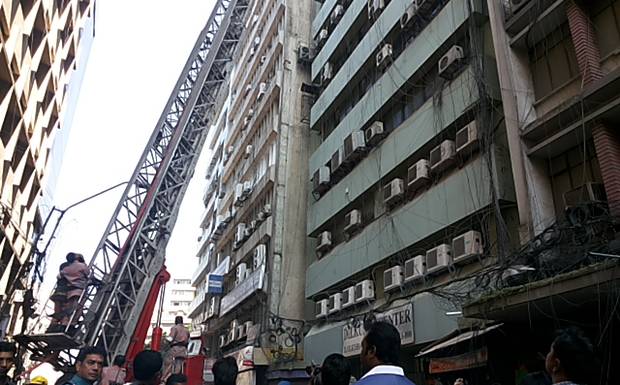 Dilkusha Center fire doused
